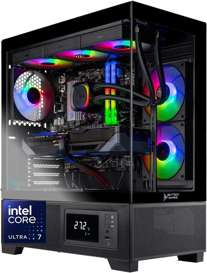 Pc Gaming Desktop - كمبيوتر سطح المكتب سكايتك جيمنج أزور