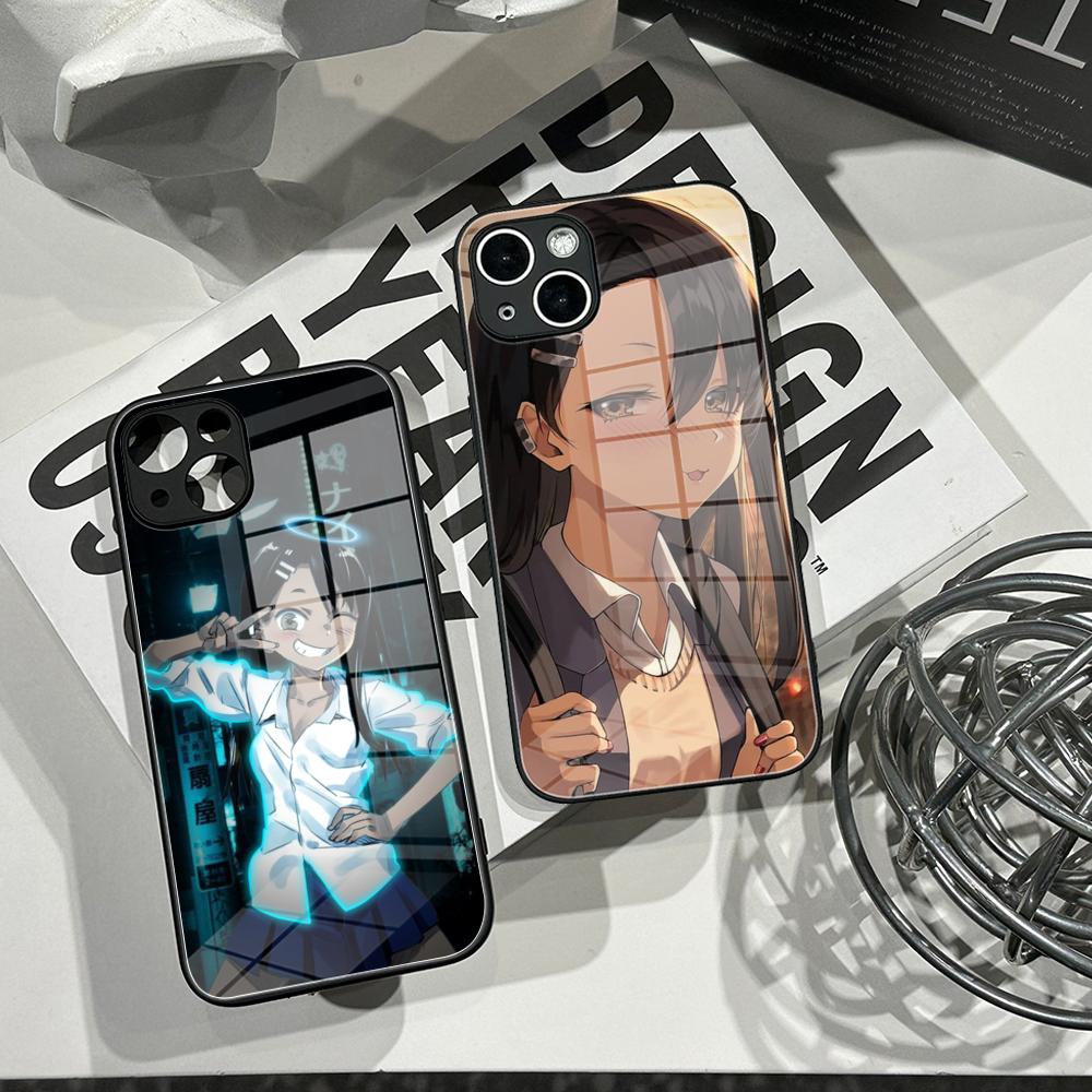 Pc Case Tempered Glass - غطاء هاتف أنيمي ناجاتورو من الزجاج