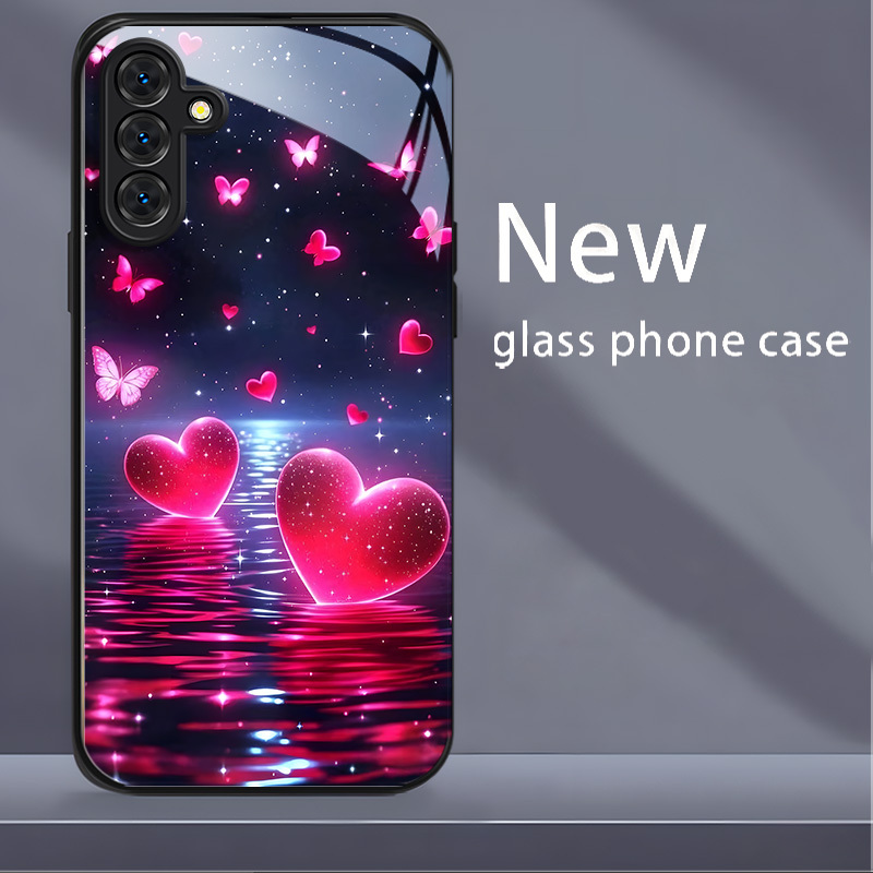 Pc Case Tempered Glass - غطاء هاتف من الزجاج المقوى 