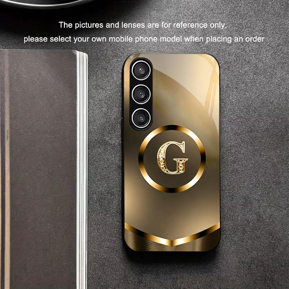 Pc Case Tempered Glass - غطاء هاتف من الزجاج المقوى بحرف
