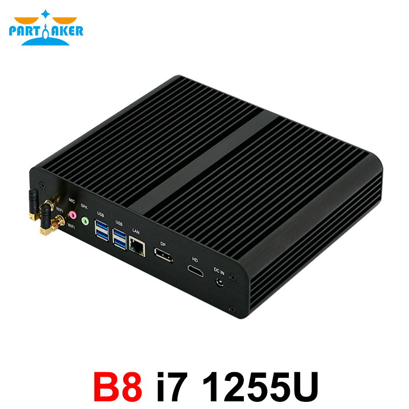 Pc Gaming On Wifi - Partaker B8 بدون مروحة كمبيوتر صغير