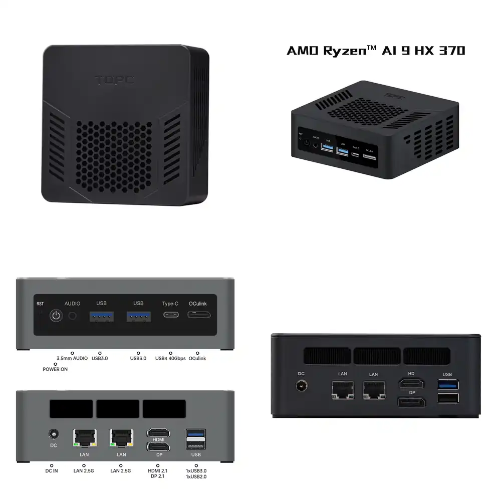 Pc Gaming Desktop - جهاز كمبيوتر مصغر TR9 Ryzen AI