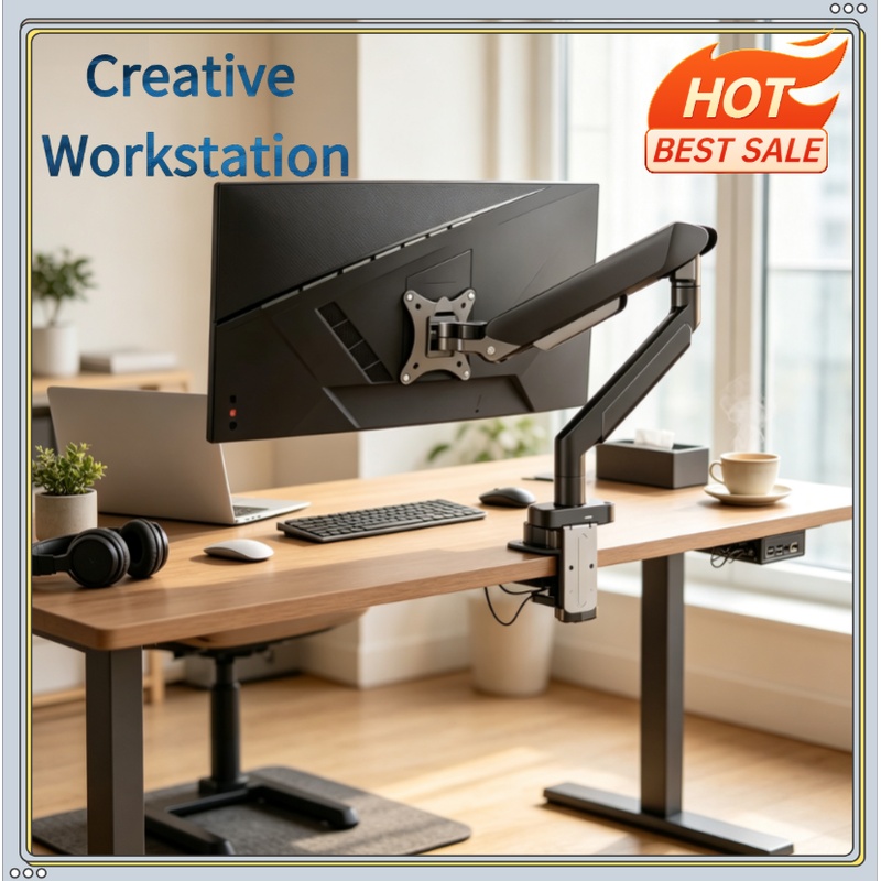 Dual Monitor Arm - حامل شاشة أحادي للشاشات من 14