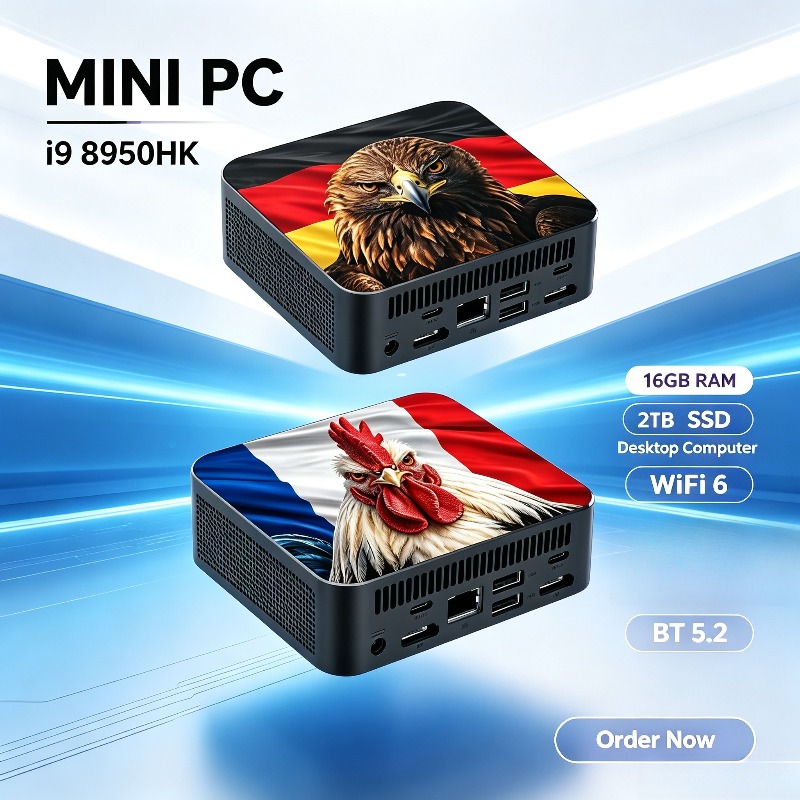 Pc Gaming Desktop - كمبيوتر مكتبي صغير للألعاب Intel i9