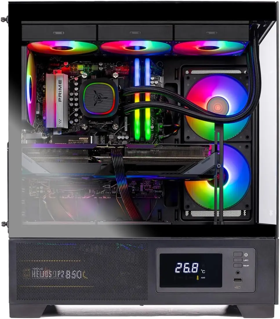 كمبيوتر سطح المكتب سكايتك جيمن - مراجعة Pc Gaming Desktop وسعره