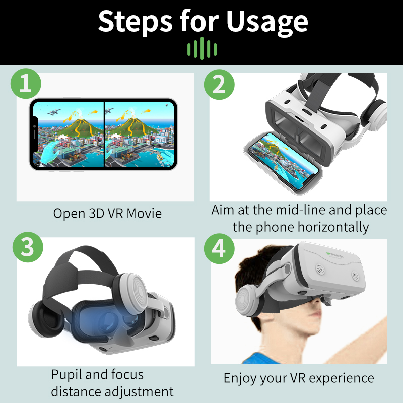 3D Viar الهاتف الواقع الافتراض - مراجعة Vr Headset Pc وسعره