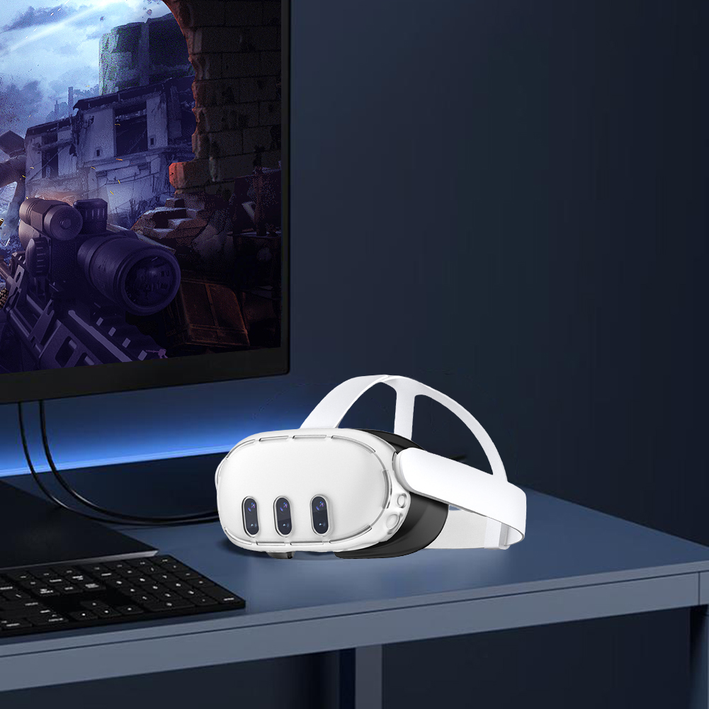 غطاء حماية شفاف مضاد للانزلاق  - مراجعة Vr Headset Pc وسعره
