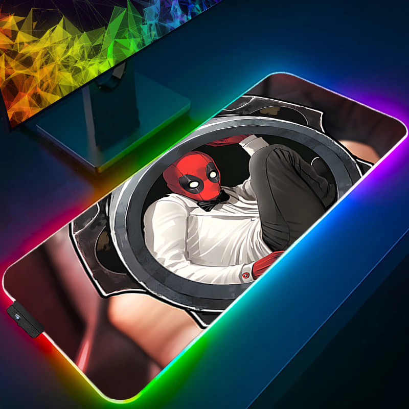 لوحة ماوس LED للألعاب بإضاءة خ - مراجعة Pc Gaming Lounge وسعره