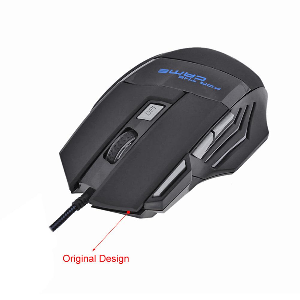فأرة ألعاب بصرية سلكية للكمبيو - مراجعة Pc Gaming Desktop وسعره