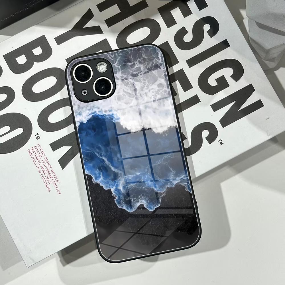 غطاء هاتف بتصميم فني تجريدي لأ - مراجعة Pc Case Tempered Glass وسعره