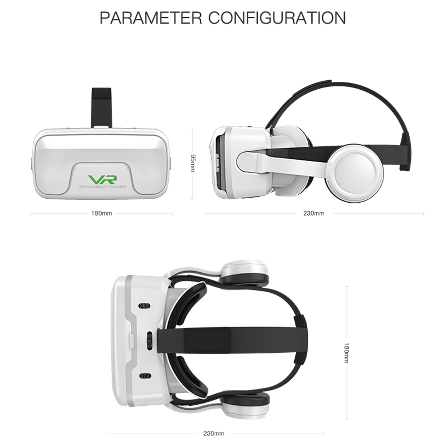 VR Shinecon 10.0 خوذة نظارات ث - مراجعة Vr Headset Pc وسعره