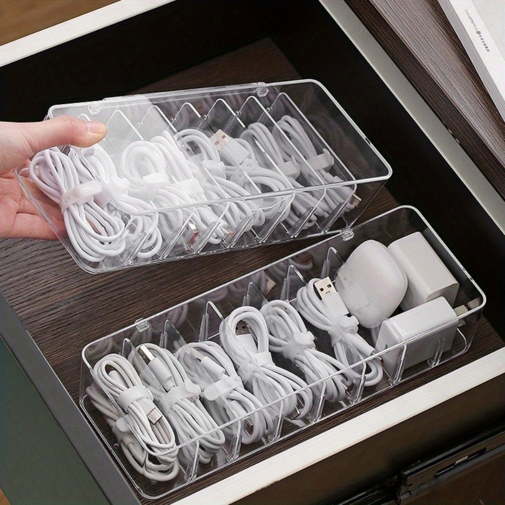 منظم كابلات متعدد الوظائف، صند - مراجعة Desk Cable Organizer وسعره