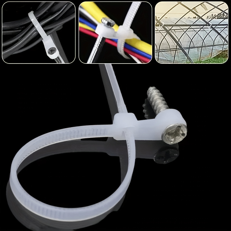 100-1000 قطعة من روابط الكابلا - مراجعة Desk Cable Organizer وسعره