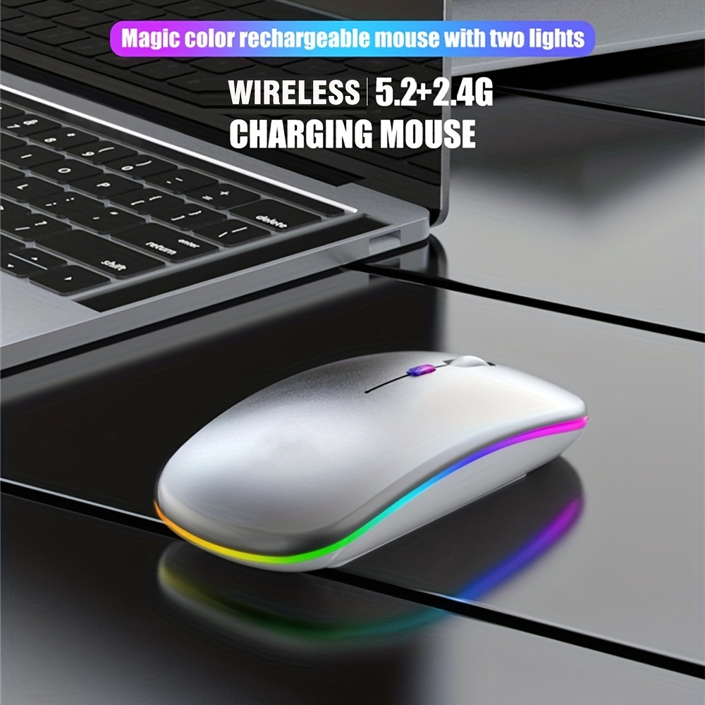 ماوس لاسلكي RGB قابل لإعادة ال - مراجعة Pc Gaming Handheld وسعره