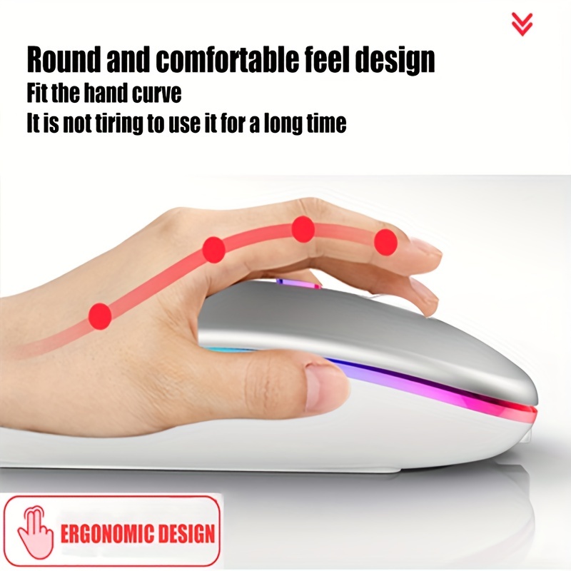 ماوس لاسلكي RGB قابل لإعادة ال - مراجعة Pc Gaming Handheld وسعره