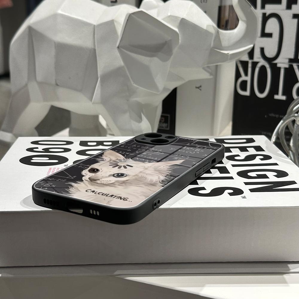 غطاء هاتف بتصميم فني لقطط بأسل - مراجعة Pc Case Tempered Glass وسعره