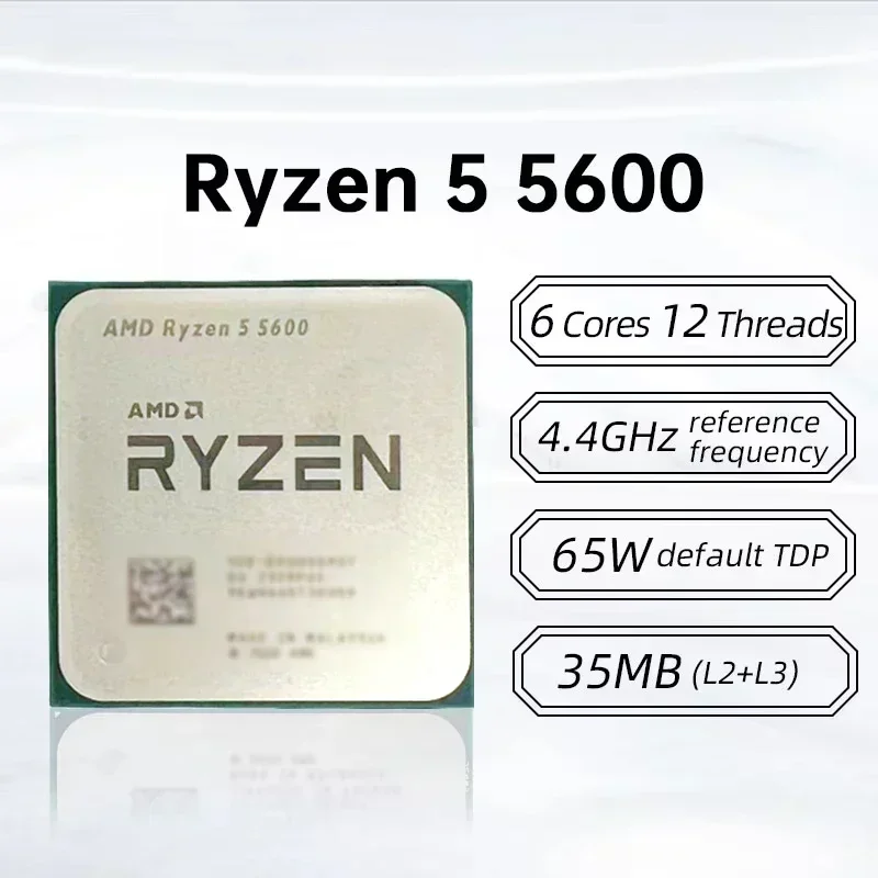 معالج AMD Ryzen 5 5600 R5 5600 - مراجعة Pc Gaming Desktop وسعره