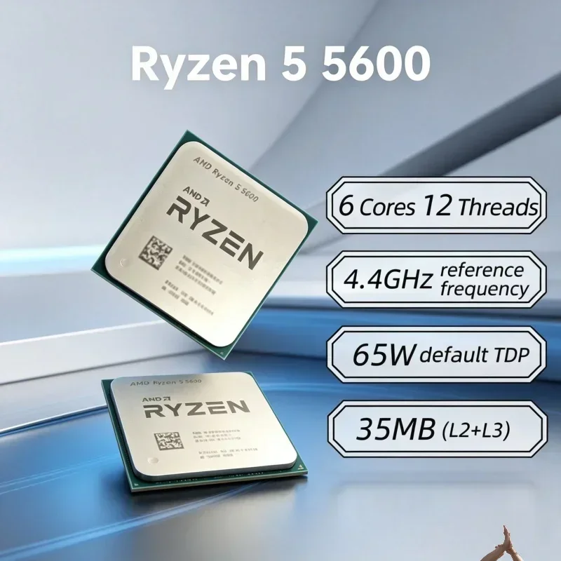 معالج AMD Ryzen 5 5600 R5 5600 - مراجعة Pc Gaming Desktop وسعره