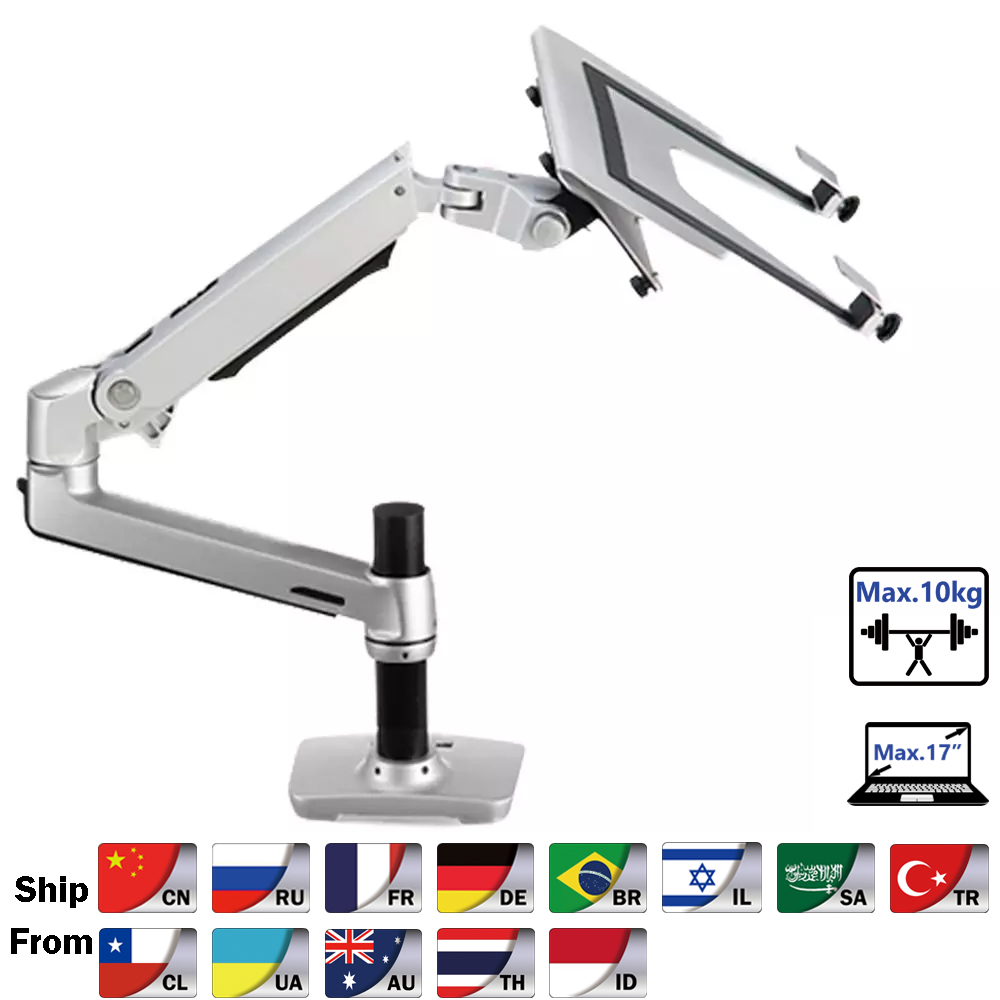 V62CT سبائك الألومنيوم سطح الم - مراجعة Dual Monitor Arm وسعره