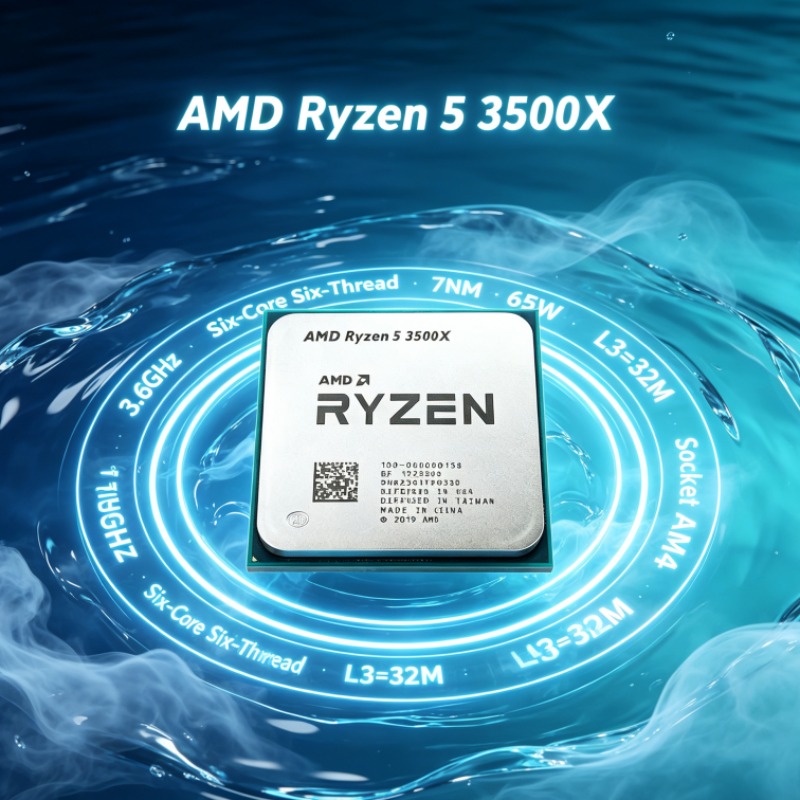 معالج ألعاب AMD R5 3500X بسرعة - مراجعة Pc Gaming Desktop وسعره