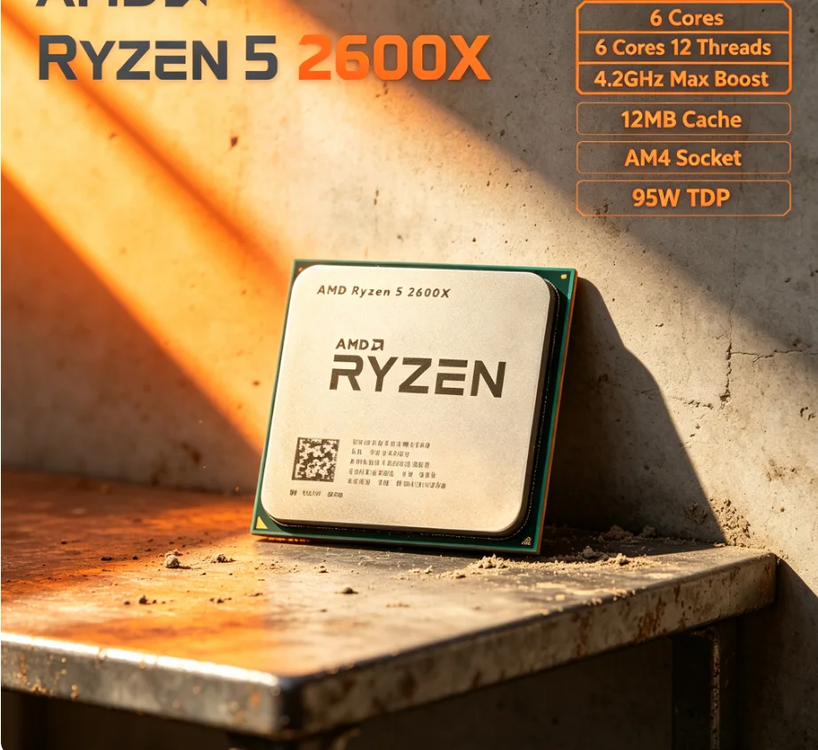 معالج سطح المكتب AMD R5 2600X  - مراجعة Pc Gaming Desktop وسعره