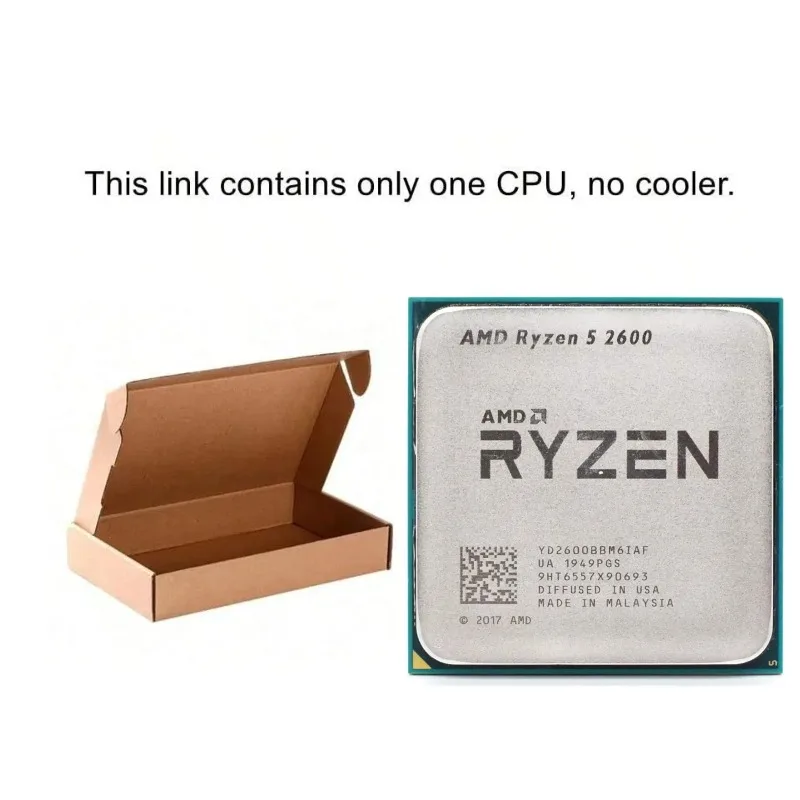 معالج كمبيوتر AMD Ryzen5 2600  - مراجعة Pc Gaming Desktop وسعره