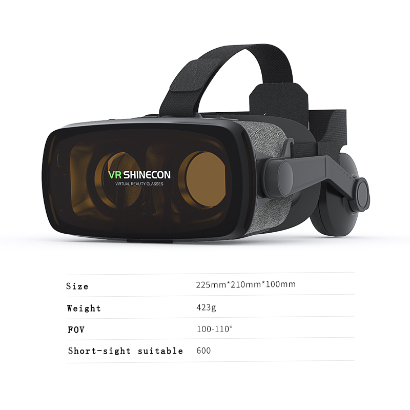 VR Shinecon Casque Viar نظارات - مراجعة Vr Headset Pc وسعره