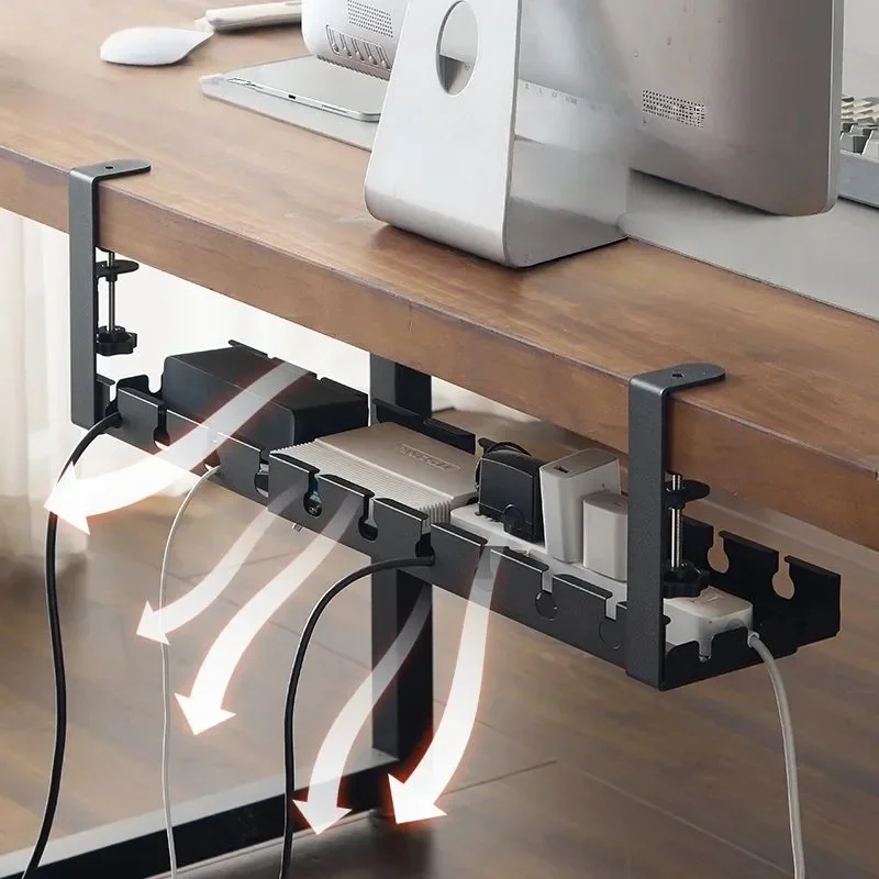 منظم كابلات تحت المكتب قابل لل - مراجعة Desk Cable Organizer وسعره